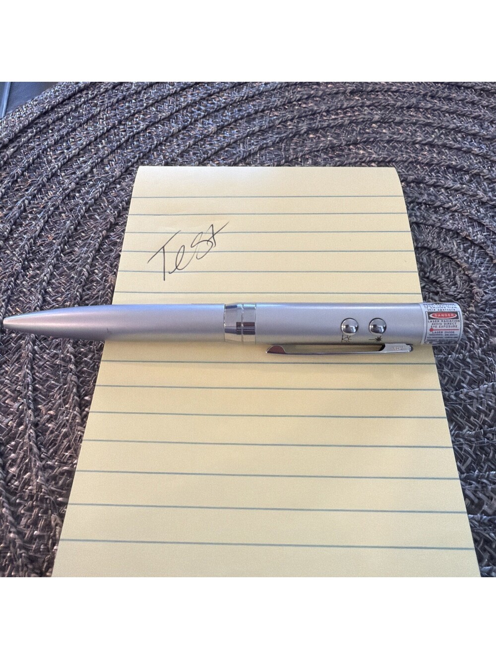 Maytag Ballpoint Pen With Laser Pointer And Flashlight